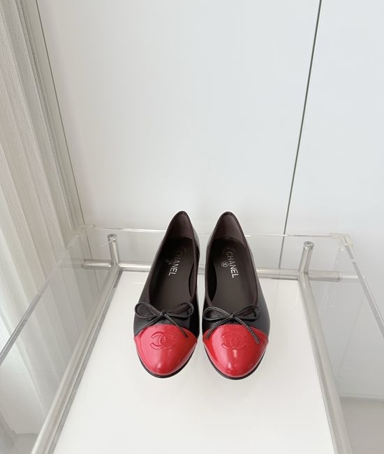 Chanel Classic Leather Sole Ballet Flats