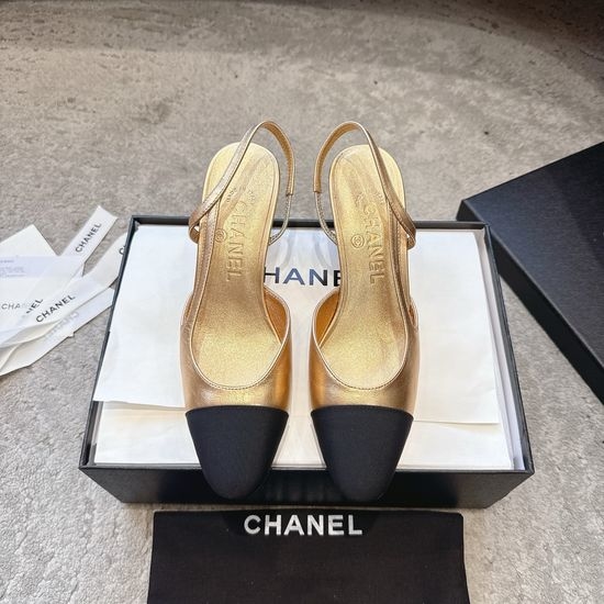 Chanel Premium Sheepskin Leather Casual Elegant Shoes