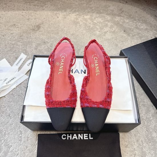 Chanel Premium Sheepskin Leather Casual Elegant Shoes