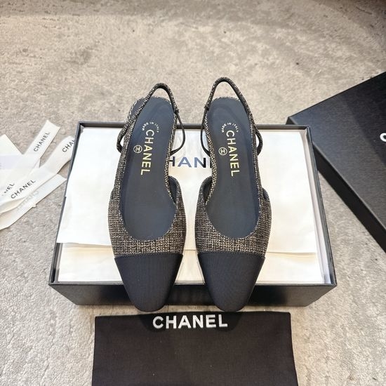 Chanel Premium Sheepskin Leather Casual Elegant Shoes