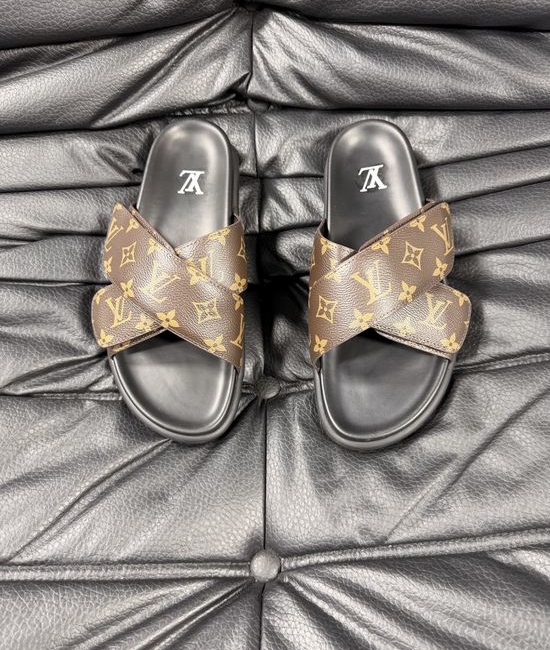Louis Vuitton LV High Quality Comfortable Casual Summer Slides