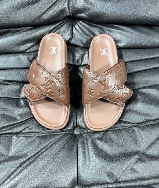 Louis Vuitton LV High Quality Comfortable Casual Summer Slides