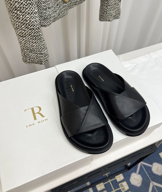 The Row Architectural Inspired Woven Leather Shoes