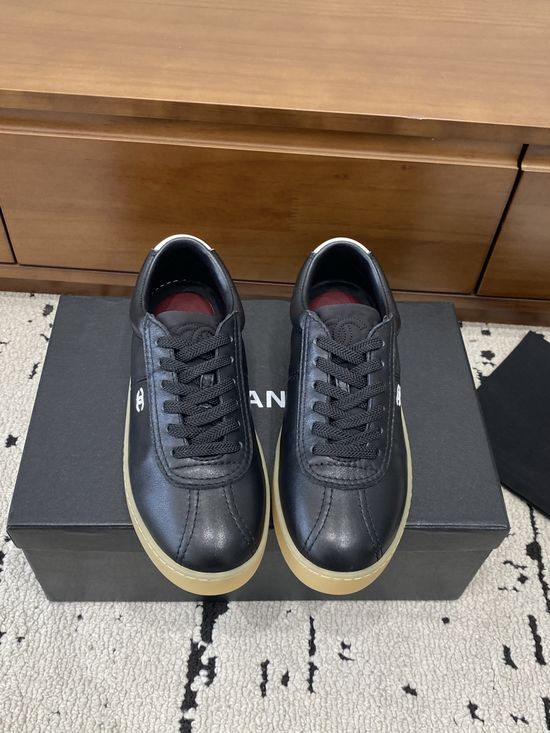 Chanel Classic Color Block Comfort Breathable Casual Sneakers