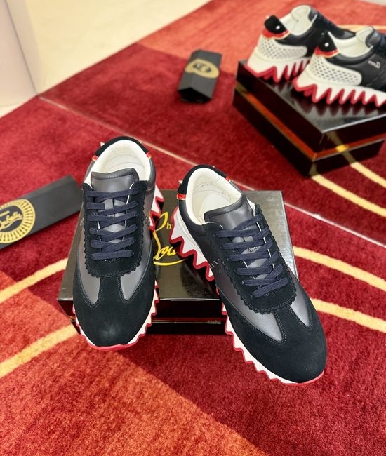 Christian Louboutine Two-Tone Shark Sole Shoes, Top-Tier Customization