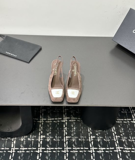 Chanel Sheepskin Upper Elegant Slides With Gift Box