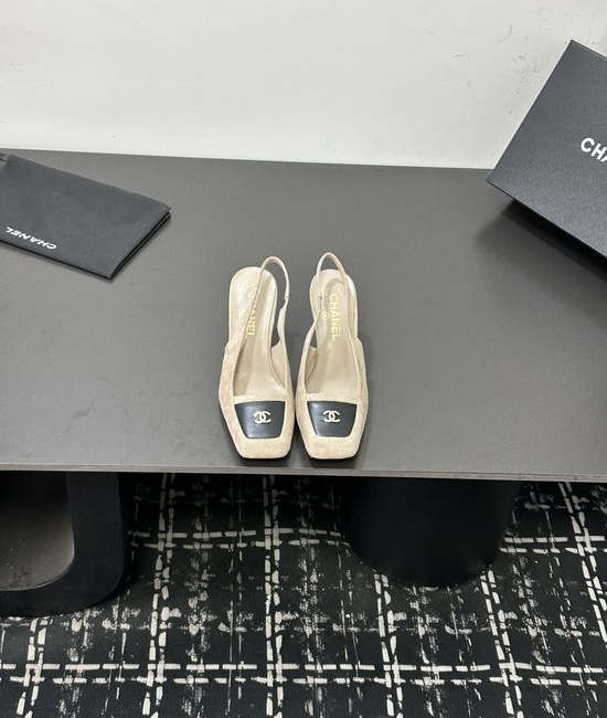 Chanel Sheepskin Upper Elegant Slides With Gift Box