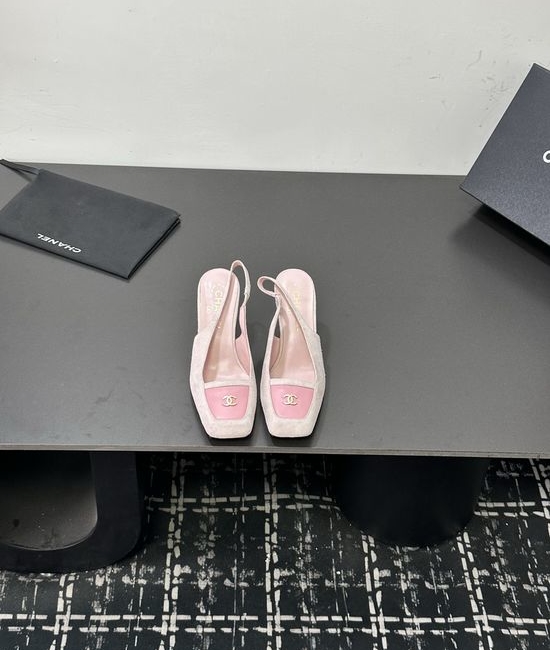 Chanel Sheepskin Upper Elegant Slides With Gift Box