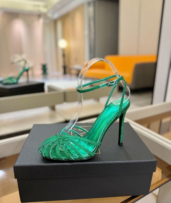 Alevi Milano Elegant Strap High Heel Sandals with Real Leather Sole