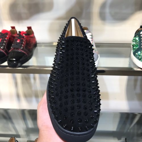 Christian Louboutin Low Top Studded Casual Shoes