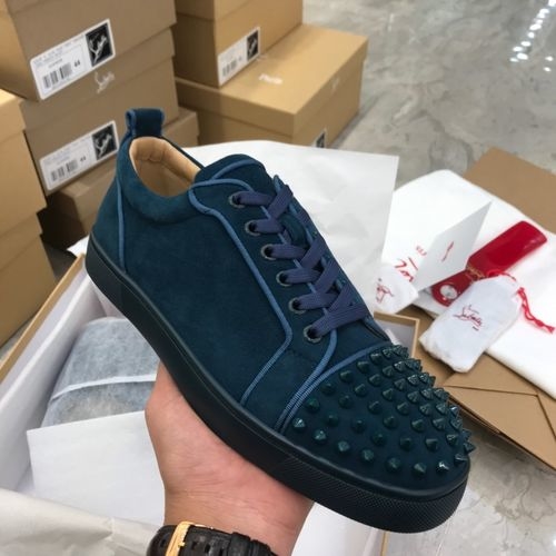 Christian Louboutin Low Top Studded Casual Shoes
