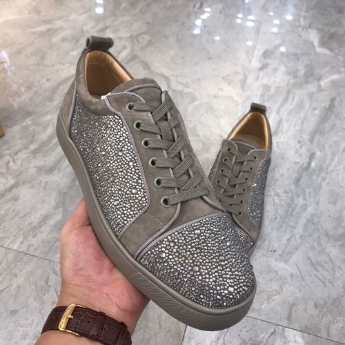 Christian Louboutin Low Top Studded Casual Shoes