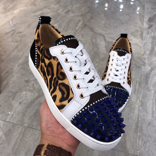 Christian Louboutin Low Top Studded Casual Shoes