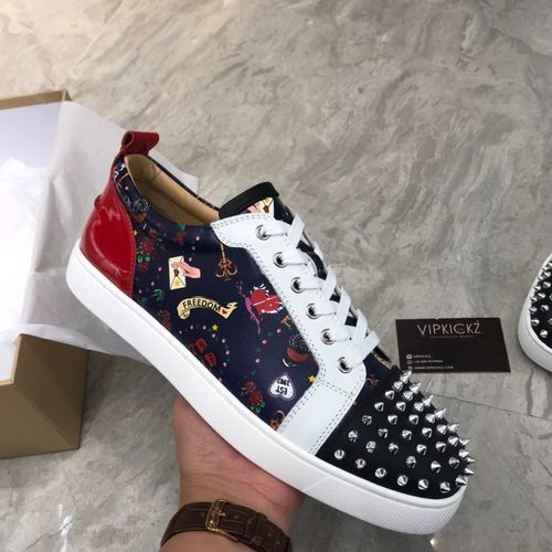 Christian Louboutin Low Top Studded Casual Shoes
