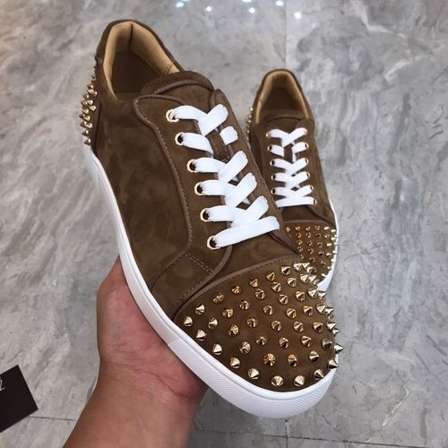 Christian Louboutin Low Top Studded Casual Shoes