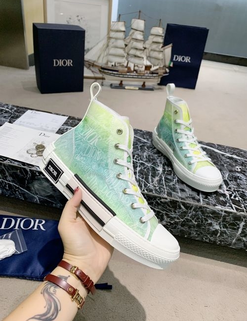 Christian Dior CD Top Quality Couple Casual Shoes With Logo