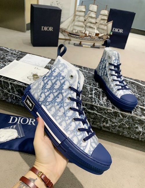 Christian Dior CD Top Quality Couple Casual Shoes With Logo