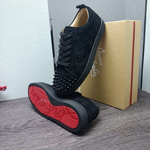 Christian Louboutin Low-top Spike Red Sole Shoes