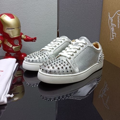 Christian Louboutin Low-top Spike Red Sole Shoes