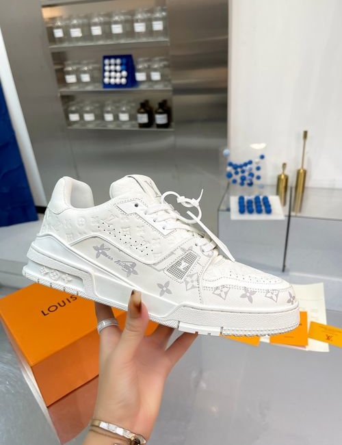 Louis Vuitton LV Trainer Casual Skate Shoes