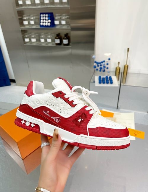 Louis Vuitton LV Trainer Casual Skate Shoes