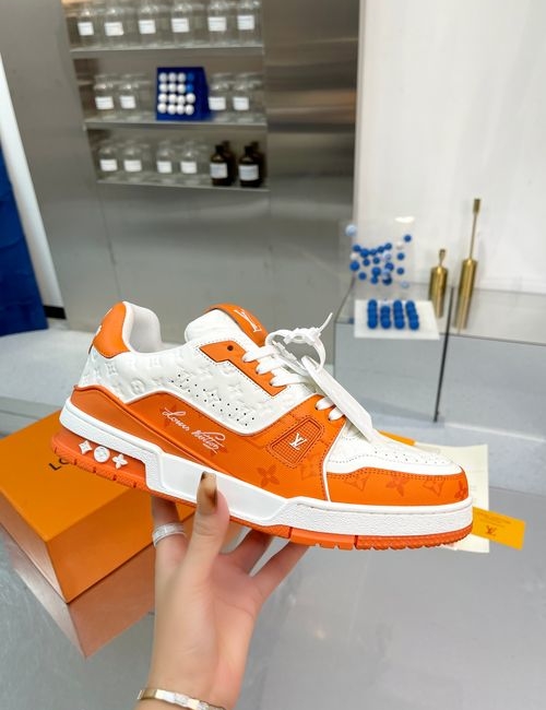 Louis Vuitton LV Trainer Casual Skate Shoes