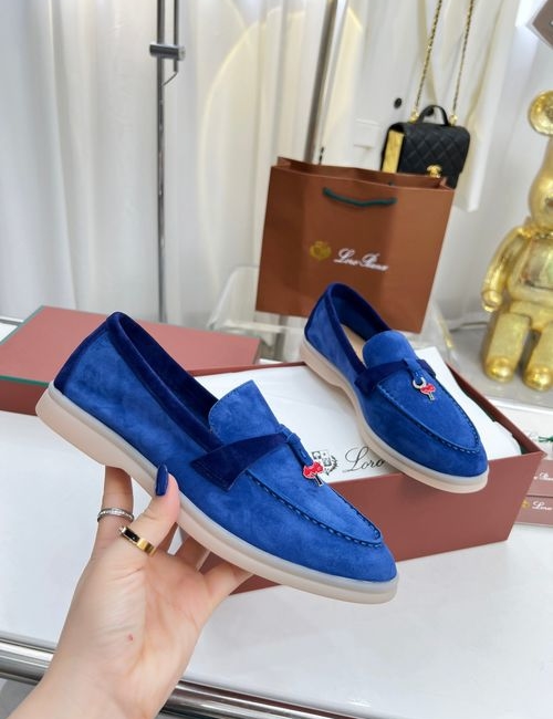 Loro Piana LP Premium Cashmere Hand-stitched Casual Shoes
