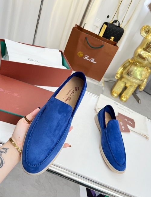 Loro Piana LP Premium Cashmere Hand-stitched Casual Shoes