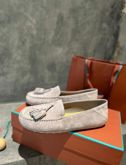 Loro Piana LP Cashmere Loafer Leather Lining Shoes