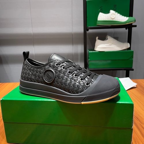 Bottega Veneta BV Woven Design, Casual Strap Shoes