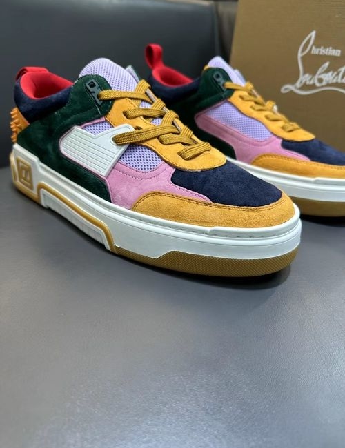 Christian Louboutin Low-top Casual Shoes With Red Sole