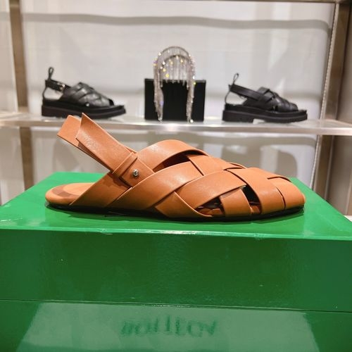 Bottega Veneta BV Woven Lace-up Casual Leather Shoes