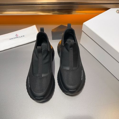 Moncler Classic Breathable Mesh Sports Shoes With Non-Slip Soles