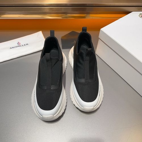 Moncler Classic Breathable Mesh Sports Shoes With Non-Slip Soles