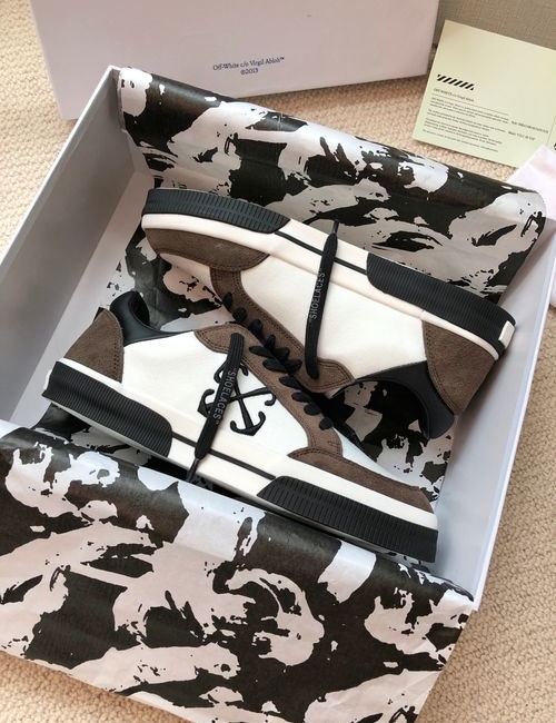 Fendi Off_White Leather Shoes, Premium Quality