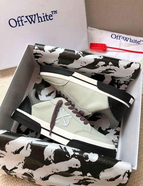 Fendi Off_White Leather Shoes, Premium Quality