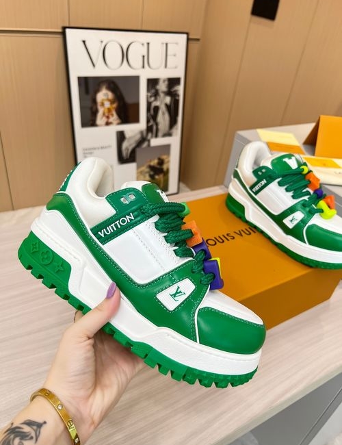 Louis Vuitton LV Fat Trainer Beaded Skate Shoes