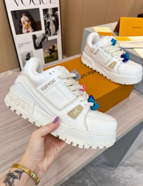 Louis Vuitton LV Fat Trainer Beaded Skate Shoes