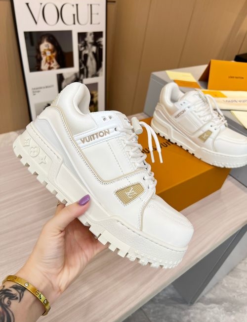 Louis Vuitton LV Fat Trainer Beaded Skate Shoes