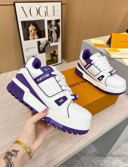 Louis Vuitton LV Fat Trainer Beaded Skate Shoes