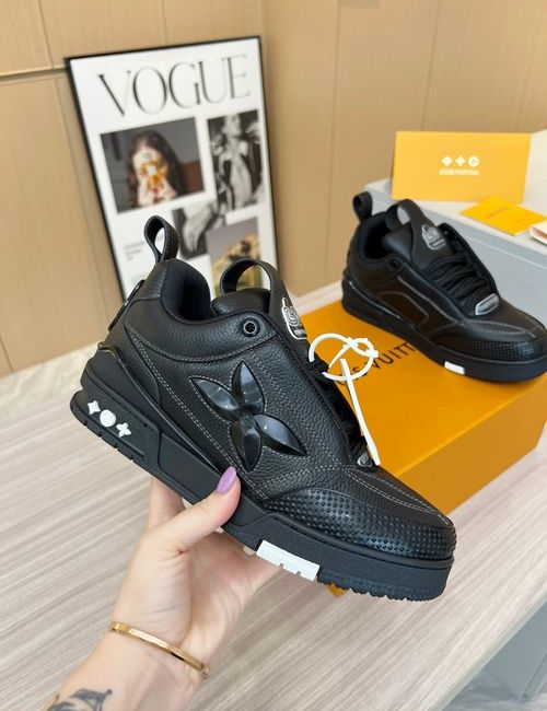 Louis Vuitton LV Trainer Casual Skate Shoes With Box