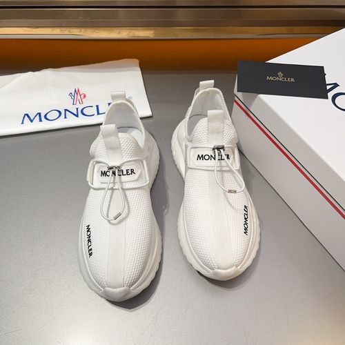 Moncler Moncler Classic Breathable Mesh Sports Shoes With Non-Slip Soles