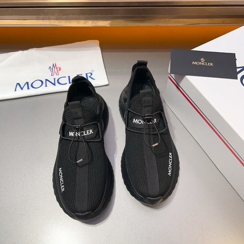 Moncler Moncler Classic Breathable Mesh Sports Shoes With Non-Slip Soles