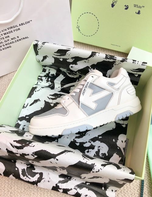 Fendi Out Of Office Leather Sneakers, High Quality