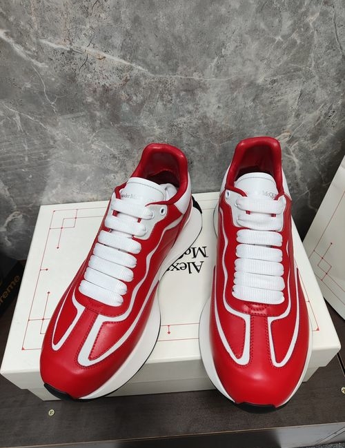 McQueen Oversized Color-block Casual Sneakers