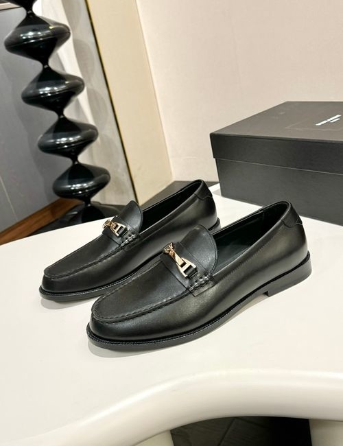 Yves Saint Laurent YSL Formal Leather Shoes Cowhide Sole