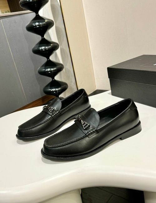 Yves Saint Laurent YSL Formal Leather Shoes Cowhide Sole