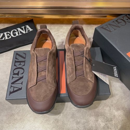 Zegna Triple Stitch Monte Luxury Casual Shoes