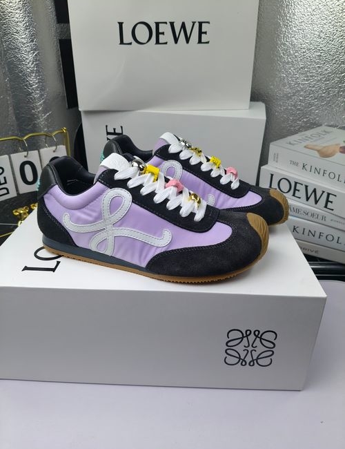 Loewe Balletrunner Sneakers Leather Upper