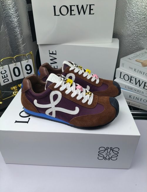 Loewe Balletrunner Sneakers Leather Upper